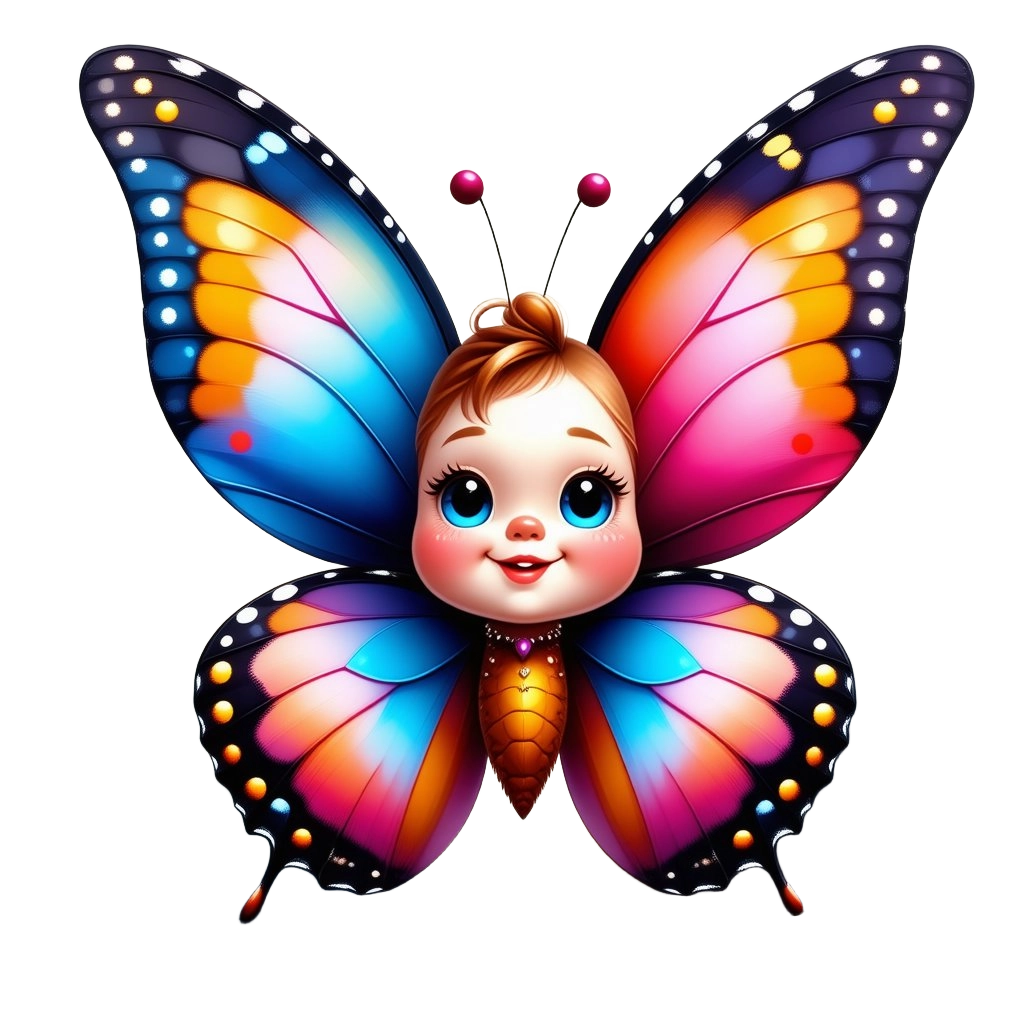 Charming Butterfly Baby